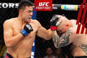 花紅三連！張名揚(yáng)獲得UFC格斗之夜本場最佳表現(xiàn)，拿到5萬美元獎(jiǎng)金